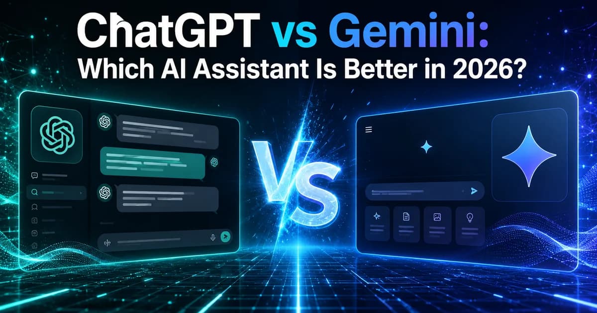 ChatGPT vs Gemini: Which AI Assistant Is Better in 2026?