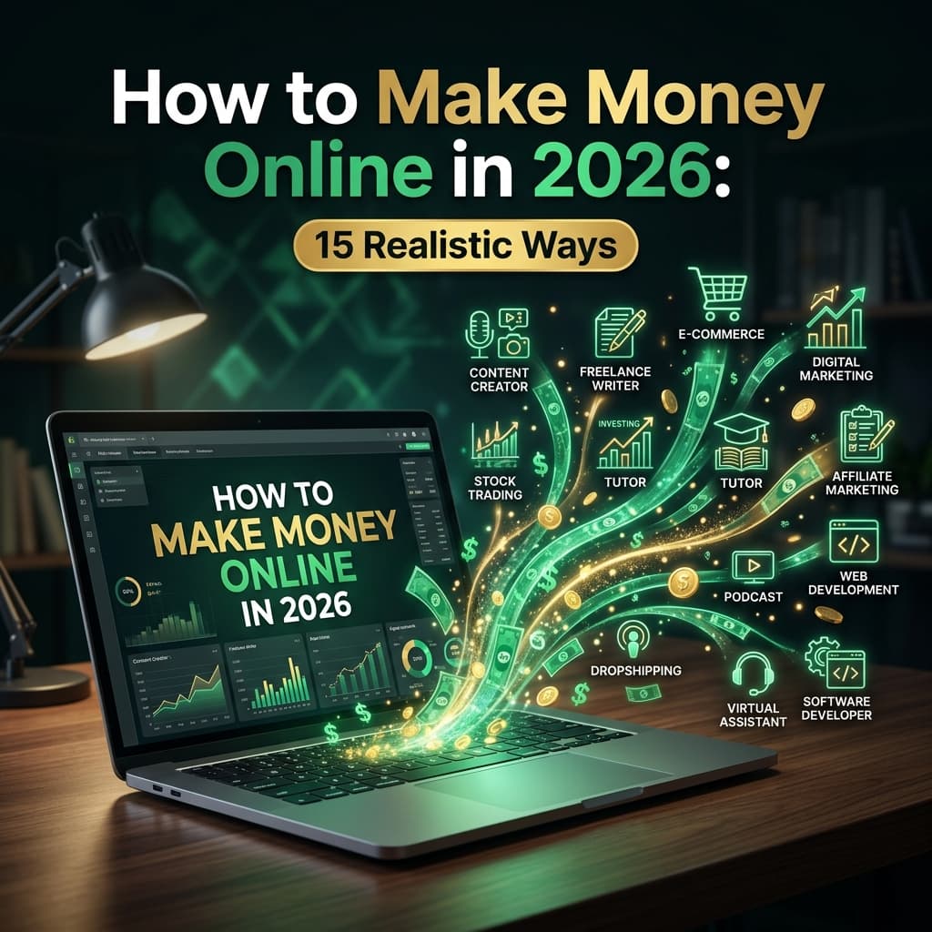 How to Make Money Online in 2026: 15 Realistic Ways for Beginners